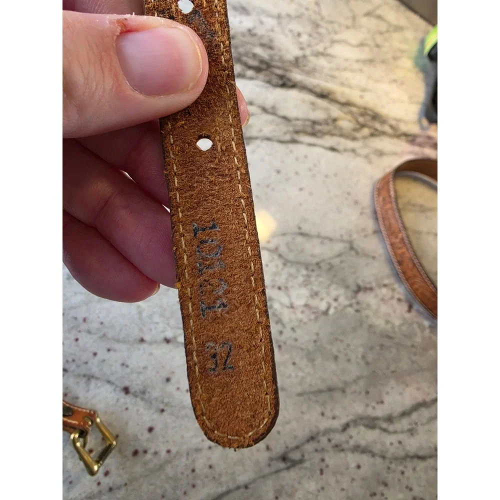 Vintage jordache‎ surcingle canvas Belt 32